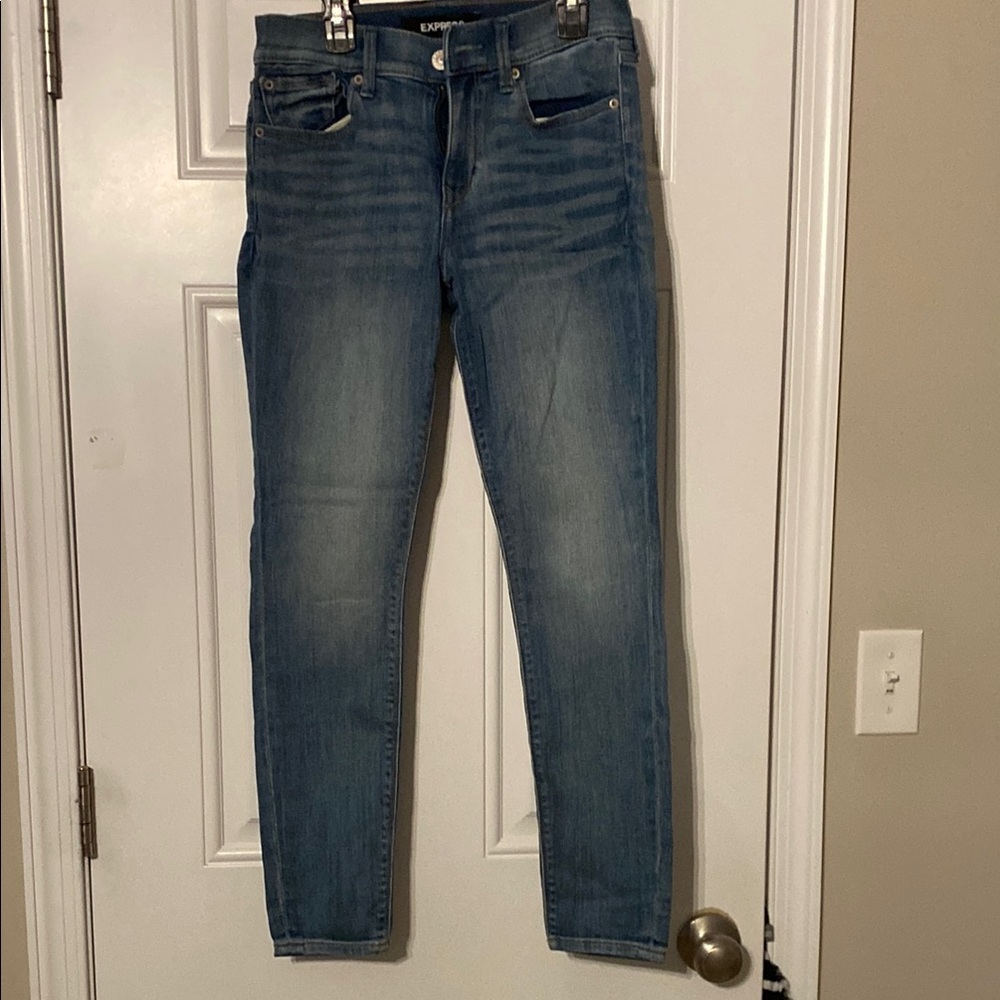 Express Women's Blue Jeans